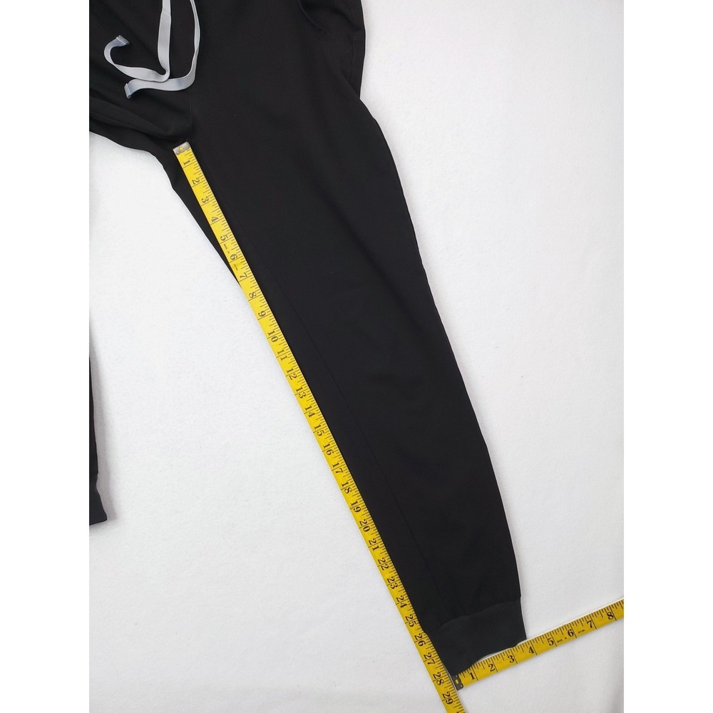 FIGS Zamora Jogger Scrub Pants Womens Small Black Drawstring Pocket Medical - Picture 11 of 13